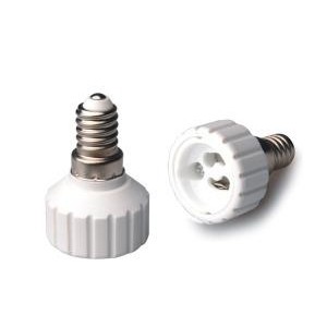 E14 to GU10 Lamp Sockets Adapter